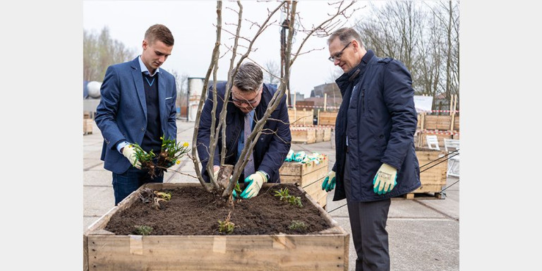 Cadeau aan de stad tijdens tweejarig bestaan VanWonen